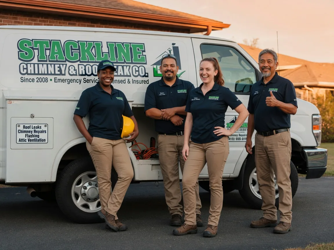 Chimney flashing repair company in Sun City, KS